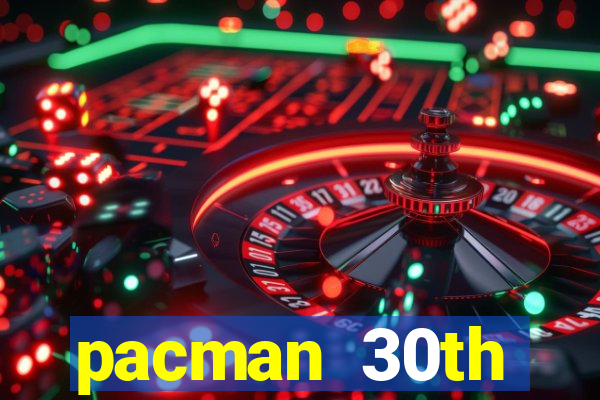 pacman 30th anniversary sonic